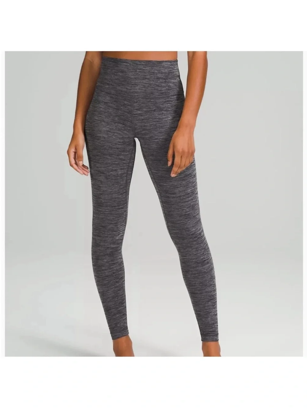 lululemon athletica Charcoal Heather High-Rise Leggings